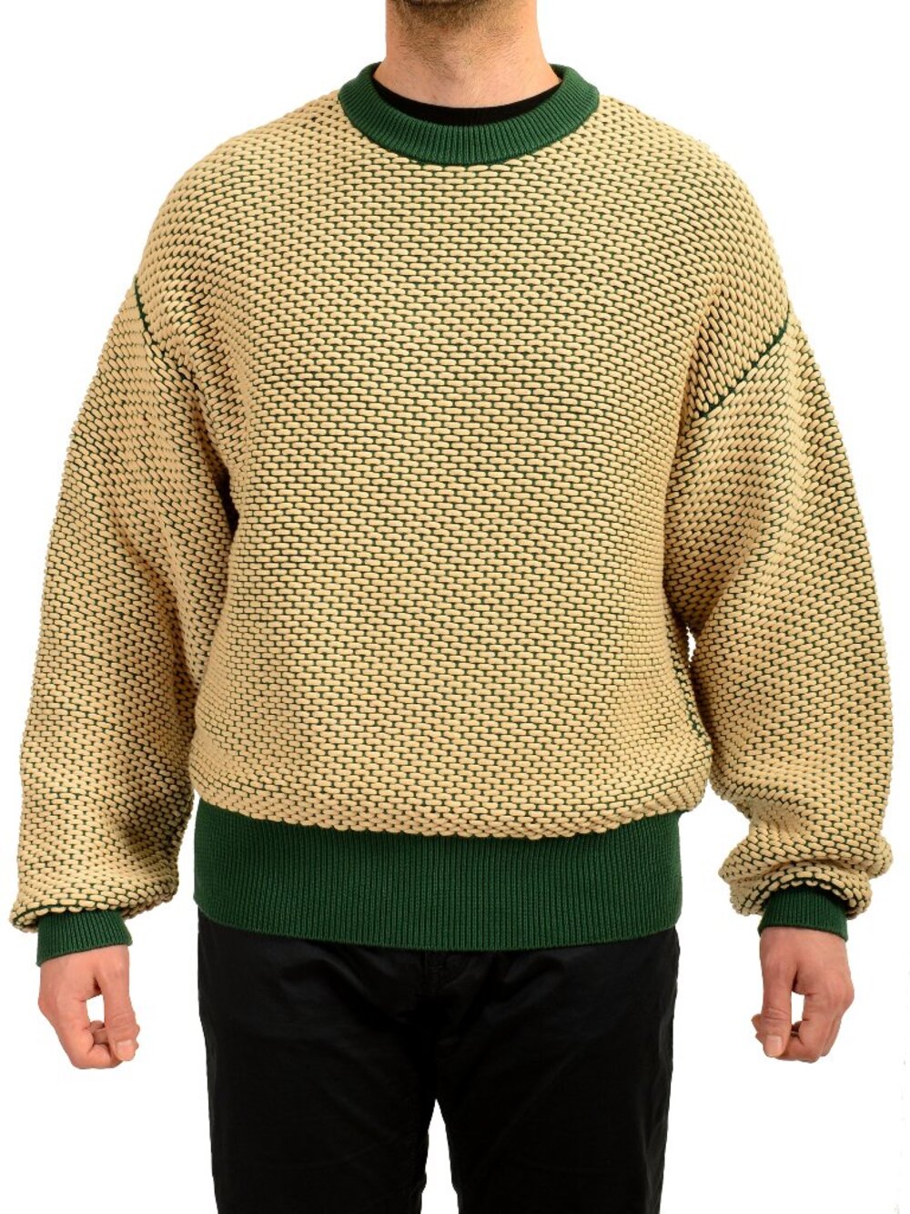 Scuderia Ferrari Men's Heavy Knitted Pullover Sweater US XS IT 46